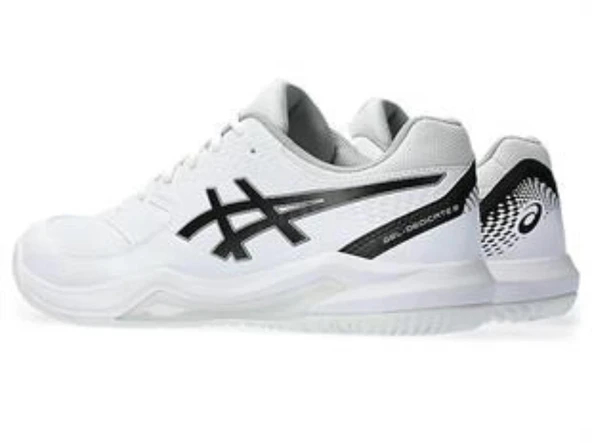 Asics Gel-Dedicate 8 Beyaz-Siyah Erkek Tenis - 3