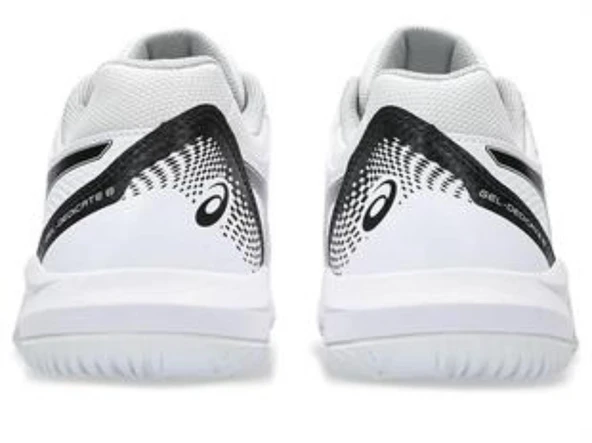 Asics Gel-Dedicate 8 Beyaz-Siyah Erkek Tenis - 4
