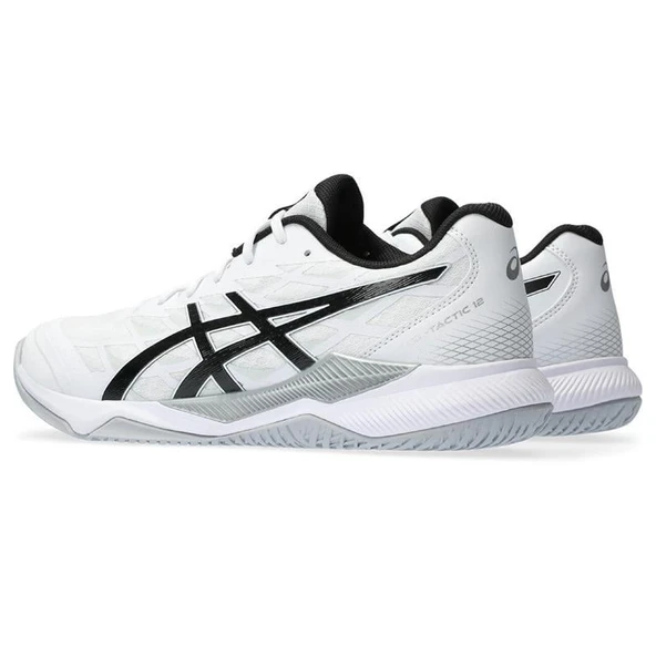 Asics Gel-Tactic 12 Beyaz-Siyah Erkek Tenis - 4