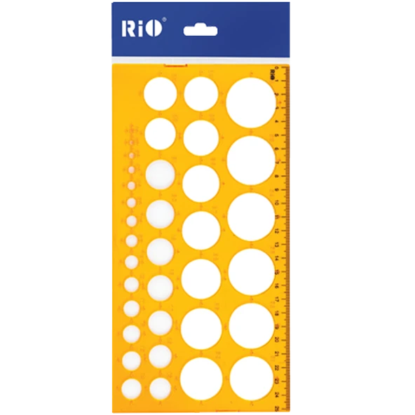 Rio Daire Şablonu 1-36 MM 801 - 2