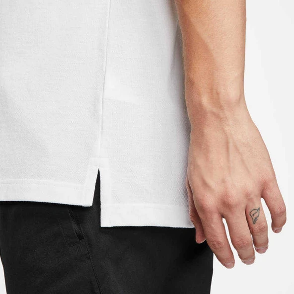 Nike CJ4456-100 Polo Yaka Erkek Günlük Tişört - 5