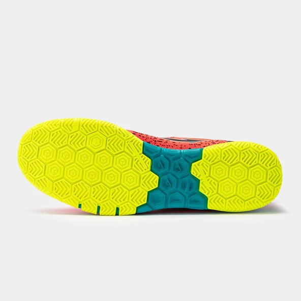 Joma Tactico 2207 Coral Mercan Salon Ayakkabısı - 4