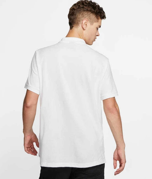 Nike CJ4456-100 Polo Yaka Erkek Günlük Tişört - 4