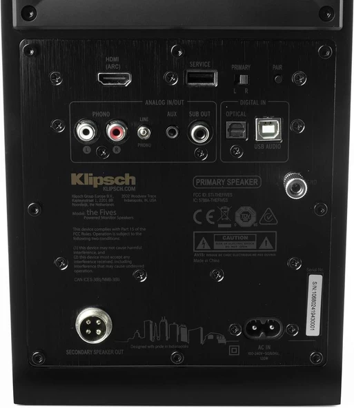 Klipsch The Fives Heritage Serisi Bluetooth Aktif Monitör Hoparlör - Outlet - 3