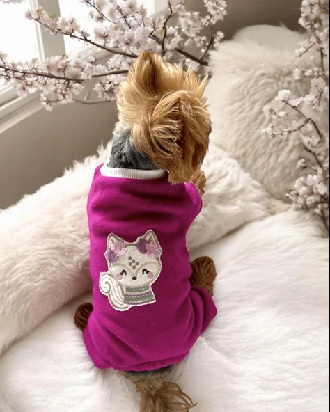 Foxie Polar Köpek Tulum Pijama - 10