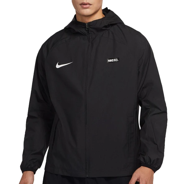 Nike DH9642-010 Kapüşonlu Erkek Futbol Mont - 5