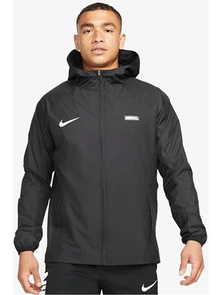 Nike DH9642-010 Kapüşonlu Erkek Futbol Mont - 3