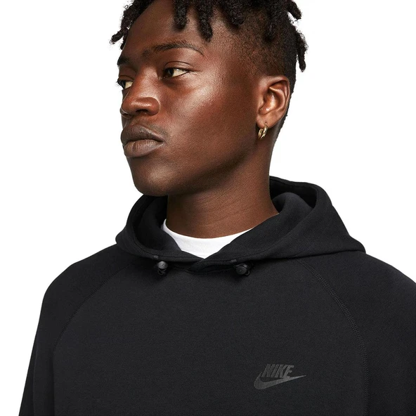 Nike FB8016-010 Tech Fleece Kapüşonlu Sweatshirt - 4