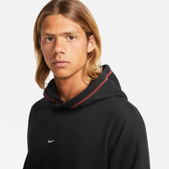 Nike DC9024-010 Fleece Soccer Kapüşonlu Sweatshirt - 2