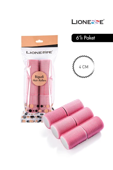 LİONESSE Cırtlı Bigudi 1113 (6'LI PAKET) - 2