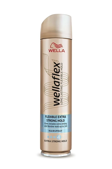 WELLA Wellaflex Invisible Hold Görünmez Tutuş Sağlayan Saç Spreyi Extra Strong Hold 250 ml - 4/5 Hold - 2