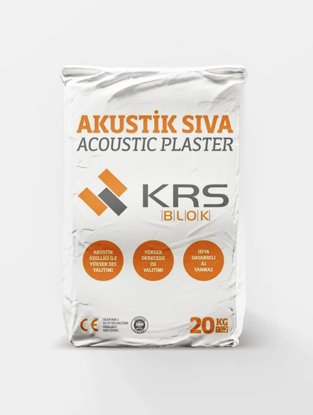 Krs Blok Akustik Sıva 20 kg