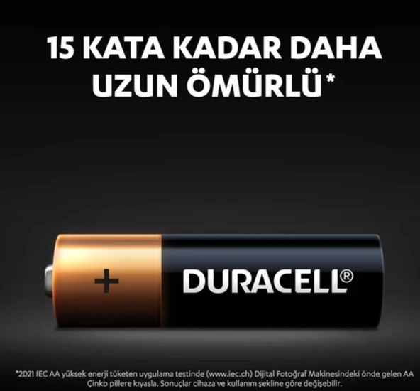 Duracell Alkalin AAA İnce Kalem Piller, 40 Lı Paket - 4