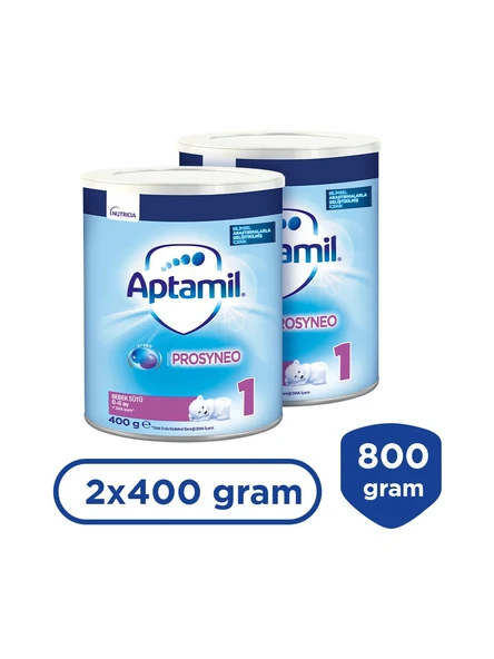 Aptamil Prosyneo 1 Bebek Sütü 0-6 Ay 400 gr 2 Adet
