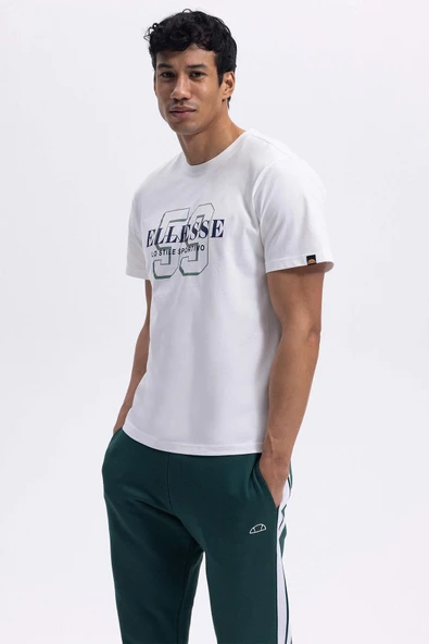 Ellesse Erkek Beyaz Tişört EM455OF - 2