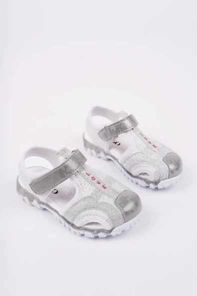 Muggo SLYVESTER Günlük Önü Kapalı Cırtlı Unisex Çocuk Sandalet - 4