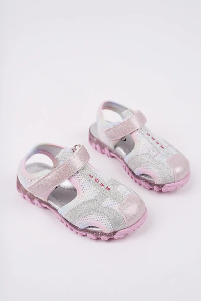 Muggo SLYVESTER Günlük Önü Kapalı Cırtlı Unisex Çocuk Sandalet - 12