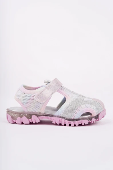 Muggo SLYVESTER Günlük Önü Kapalı Cırtlı Unisex Çocuk Sandalet - 10