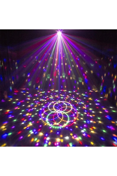 Led Cristal Sihirli Küre Bluetooth'lu Uzaktan Kumandalı Mp3 Çalarlı Parti Ve Disko Topu 30w - 3
