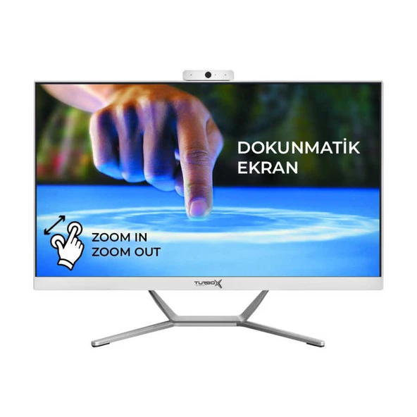 Turbox TAx1035 Intel Core i7 8700 16GB DDR4 1TB NVMe 23.8 Dokunmatik Bluetooth Webcam All in One PC - 2