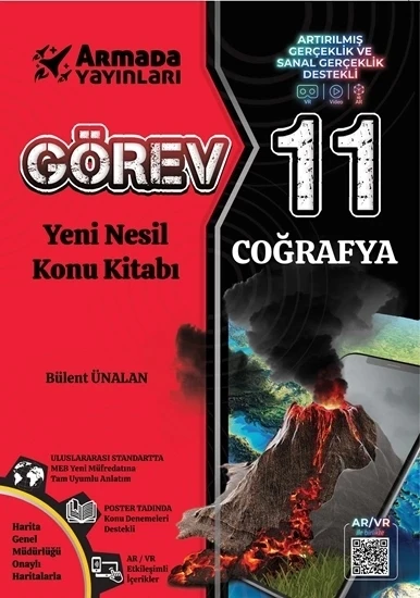ARMADA YAYINLARI GÖREV 11.SINIF COĞRAFYA YENİ NESİL KONU KİTABI