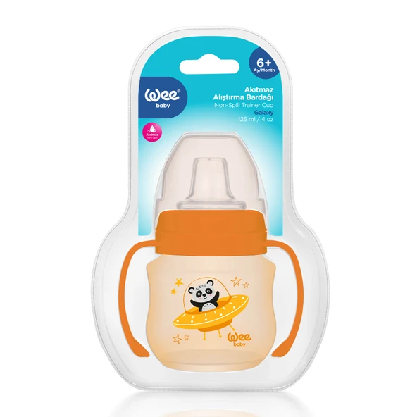 Wee Baby Galaxy Bardak 125 ml - TURUNCU - 5