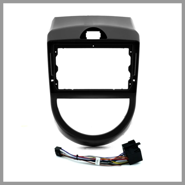 KIA SOUL 2010-2013 UYUMLU 9" SİYAH ANDROID MULTİMEDYA ÇERÇEVESİ - SOKET ürün görseli 1