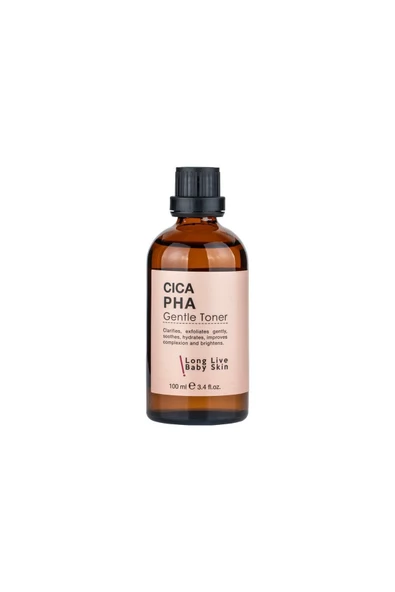 Long Live Baby Skin Pha, Aha, Centella, Hyalüronik Asit Içerikli Tonik - 2