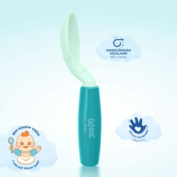 Wee Baby 360 Derece Dönen Kaşık - 3