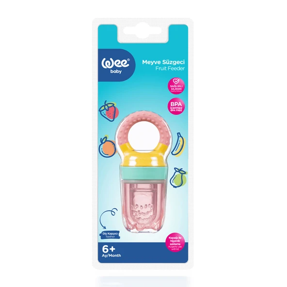 Wee Baby Meyve Süzgeci - PEMBE - 5