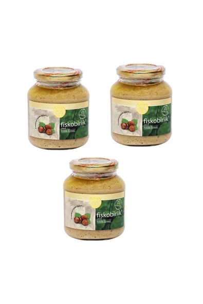 Fiskobirlik Fındık Ezmesi 300 gr x 3 Adet