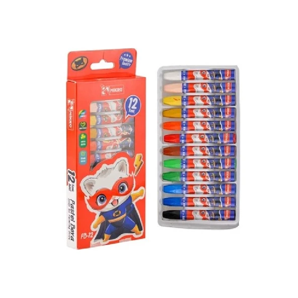 Mikro Pastel Boya 12li - 2