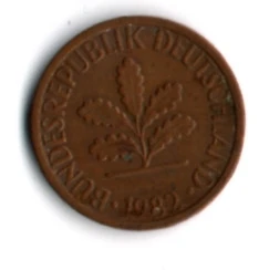 Almanya 1 Pfennig 1982-G (mp1908) ürün görseli