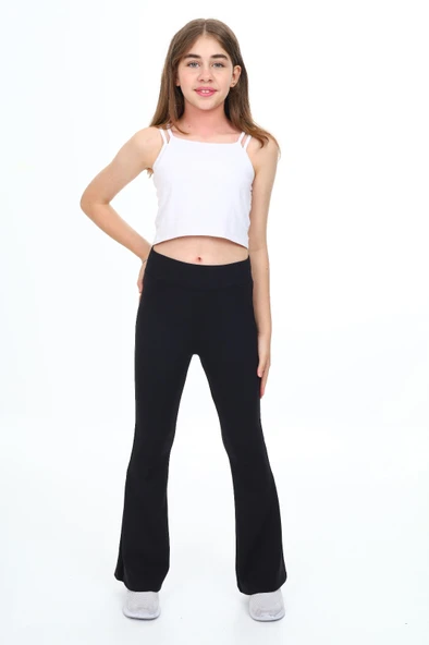 Toontoy Kız Çocuk Baskılı Tayt - 10