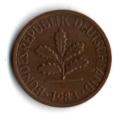 Almanya 1 Pfennig 1983-D (mp1909)