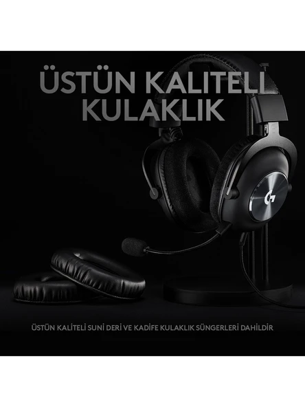 Logitech G Pro X 7.1 Kablolu Kulak Üstü Oyuncu Kulaklığı - 3