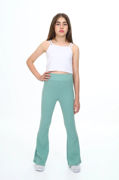 Toontoy Kız Çocuk Baskılı Tayt - 4