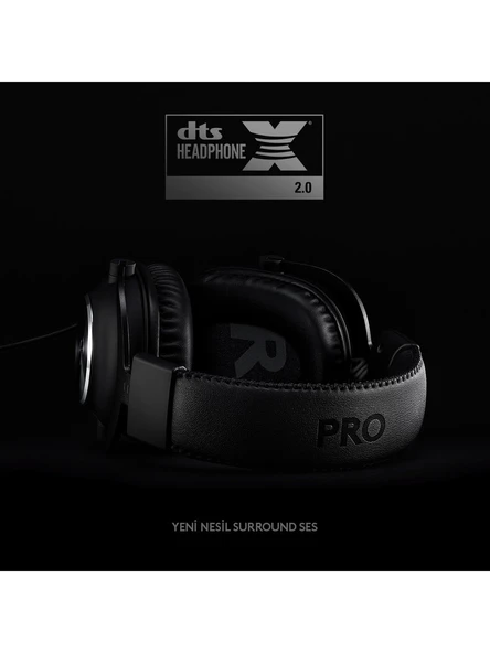Logitech G Pro X 7.1 Kablolu Kulak Üstü Oyuncu Kulaklığı - 2