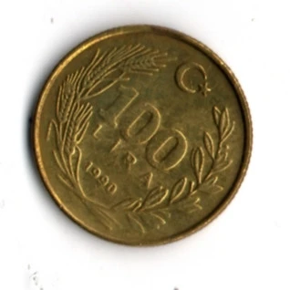 T.C. 100 Lira 1990 (mp1914) - Resim 2