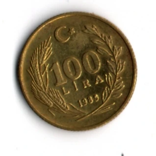 T.C. 100 Lira 1989 (mp1912) - 2