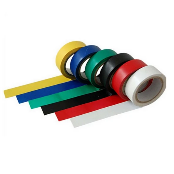 6’lı Renkli Elektrik İzole Bandı Seti 19mm Akım Yalıtımlı Dayanıklı PVC Kablo Yalıtım Bandı - 2
