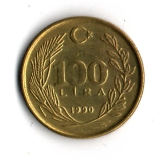 T.C. 100 Lira 1990 (mp1915) - Resim 2