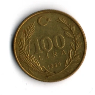 T.C. 100 Lira 1989 (mp1918) - 2