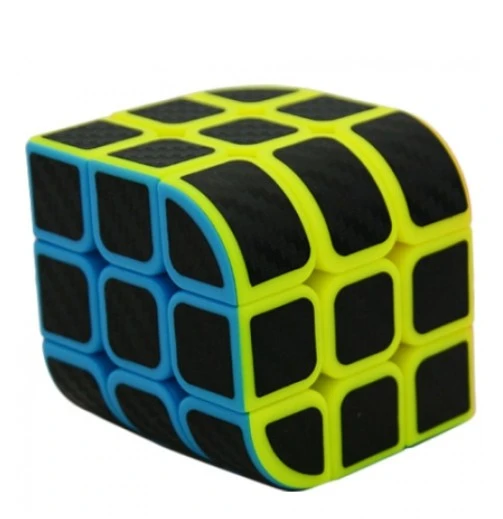 Zeka Küpü Oval Kenarlı Rubik Sabır Küpü 3x3x3 Speed Küp