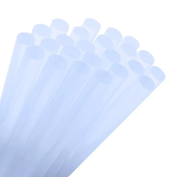 Nettenevime Toptan Koli 25 kilo 7mm Sıcak Silikon Çubuğu Mum Silikon İnce - Resim 3