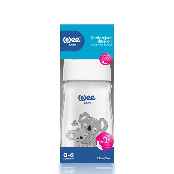 Wee Baby Safari PP Biberon 250 ml - KOALA - 4