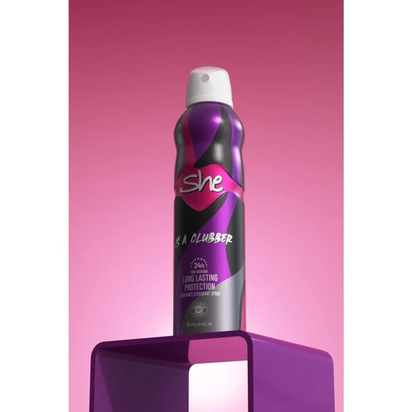 She Is Clubber Kadın Deodorant 150 ml - 3