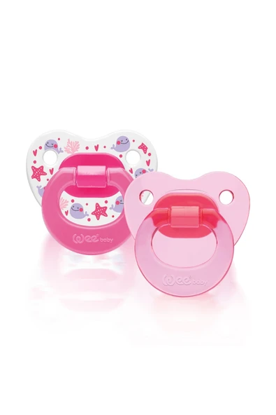 Wee Baby 2’li Damaklı Emzik No:2 - KIZ