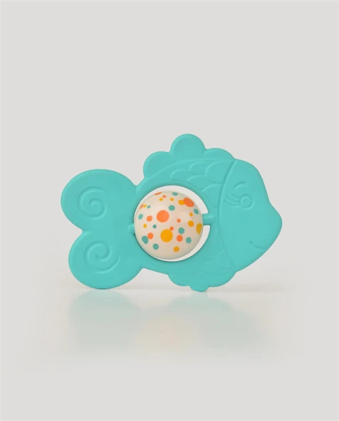 Arkadaşım Balık Mavi Diş Kaşıyıcı Çıngırak ürün görseli