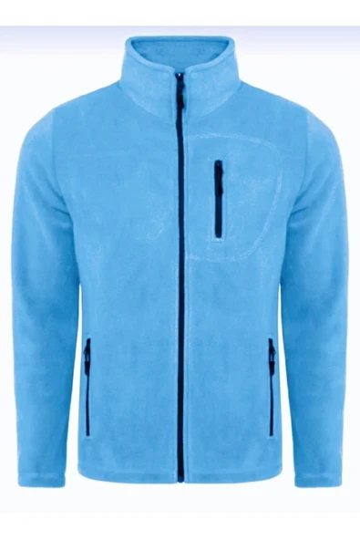 Genıus Store Erkek Polar Tam Fermuarlı 3 Cepli Outdoor Polar Ceket Tactical Flecee POLAR-GNS - 5